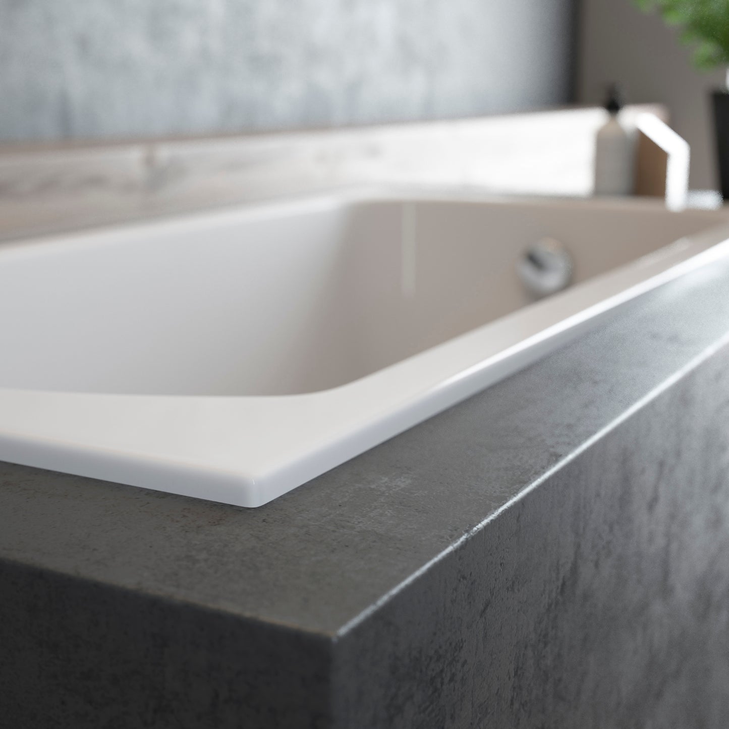 Wanna prostokątna CLASSIC SLIM
