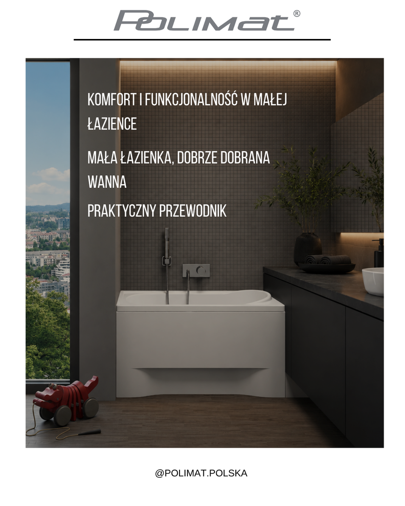 Mała wanna do małej łazienki – czy da się wygodnie kąpać w modelu 100x70, 100x65, 110x70 lub 120x70?