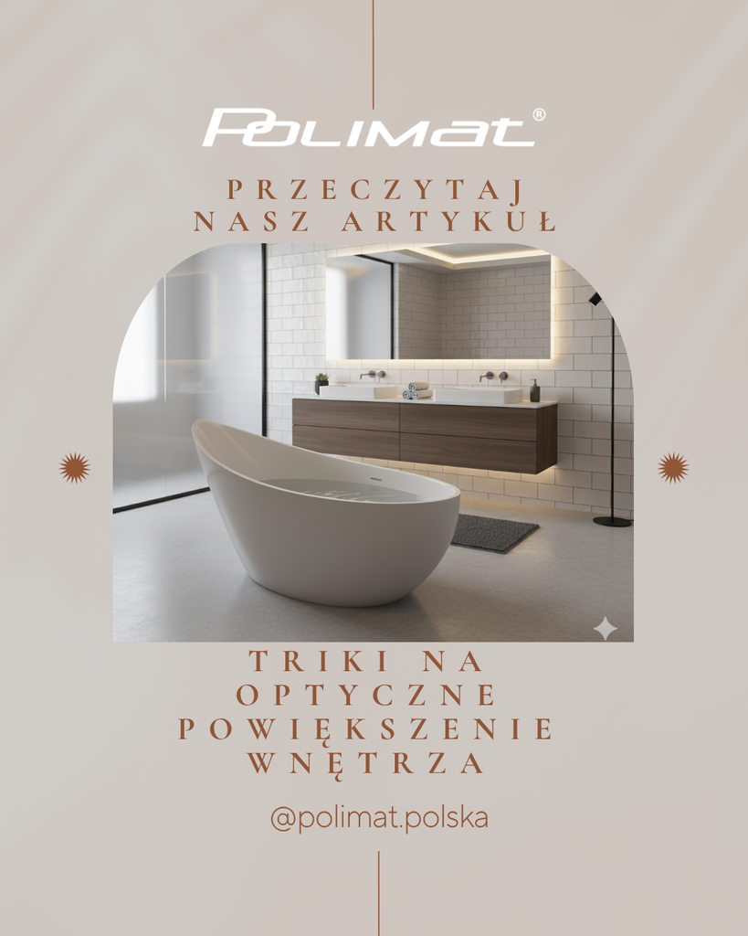 Pomysł na remont łazienki — sprytne triki, które optycznie powiększą wnętrze