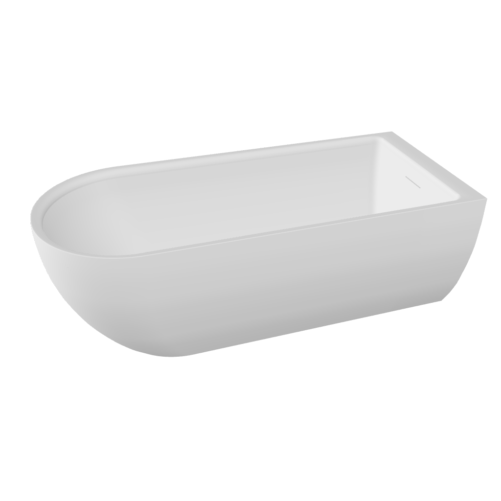 Załaduj model 3D do przeglądarki galerii, Wanna wolnostojąca przyścienna MURENA 170 x 75 cm
